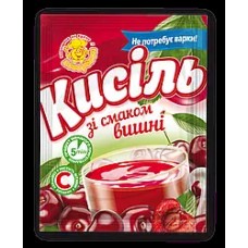 Кисіль "Вишня" 65 г./ 25 шт.ТМ "Поварёнок"